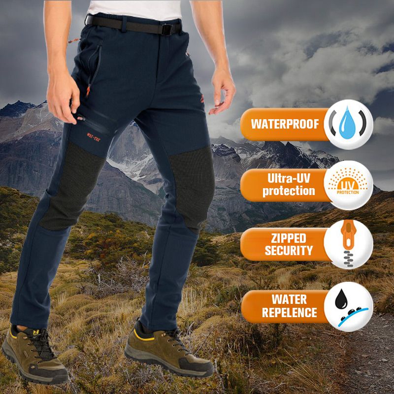 Pantaloni Da Trekking Donna – Asciugatura Rapida, Impermeabili, Leggeri – UPF 50+ – Donhobo