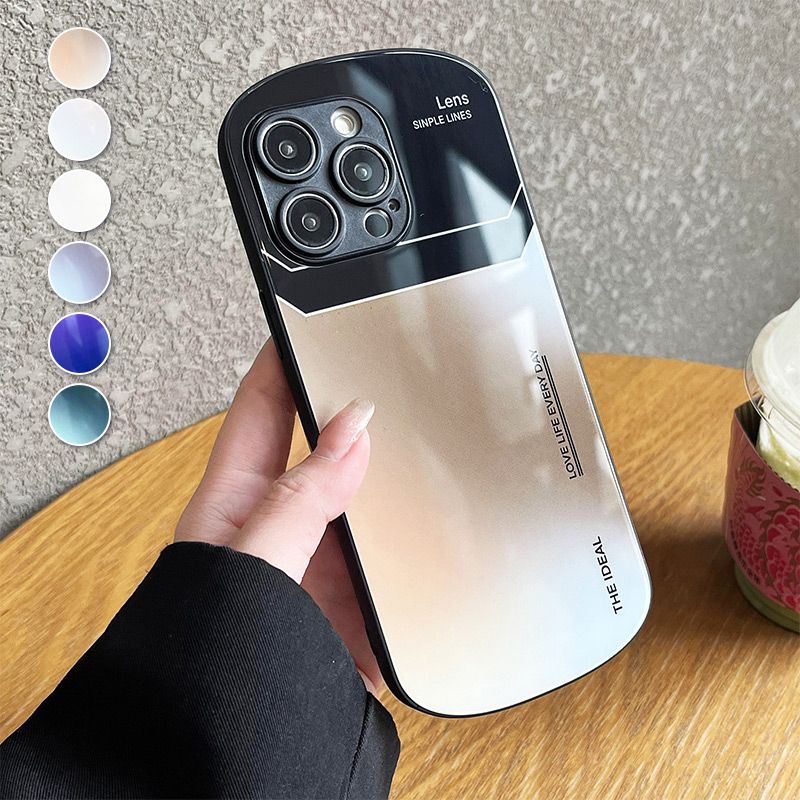 Custodia OnePlus 11 Vetro Sfumato EasyShow | Cover Sottile Con Effetto Crescent Stellato | Protezione Antiurto In TPU E Vetro Temperato - 2