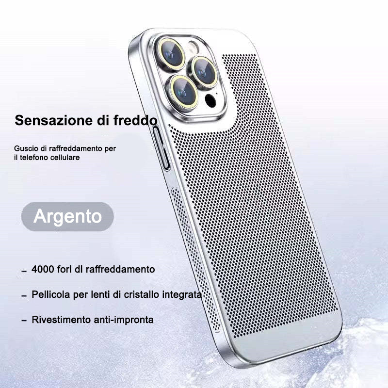 Custodia Dissipazione Calore Per IPhone 14 Plus – Rigida In Rete Traspirante, Antiurto, Bordo Morbido, Lucida - 2