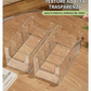💊 Organizer Portamedicinali Estensibile | Trasparente, Tutto a Colpo d’Occhio 👀 | Telescopico da 24,5 a 43 cm 📏 | Scomparti Separati Ordinati ✨ | Perfetto per Armadietti, Cassetti e Prima Cassetta 🗄️