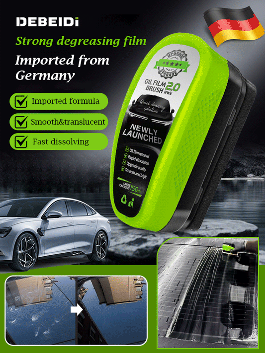 🔥2025 Vendita dell'ultimo giorno 50% OFF⏰BUY 2 Ottieni 1 Free✨New 2.0 Potente pellicola petrolifero Wipe🚗💧