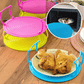 🍽️ Vassoio Pieghevole 2-in-1 per Microonde – Riscalda Due Pietanze Insieme | Manici Cool-Touch Antiscottatura | Silicone Alimentare Senza BPA | Antiscivolo e Salvaspazio | Ø 23,5 × 8,3 cm ✨