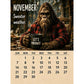 🦶 Calendario 2027 La Vita Quotidiana di Bigfoot 🌲😄 - 12 Illustrazioni Esclusive | Formato A4 | Carta Premium | Spirale | Regalo Perfetto | 50% DI SCONTO