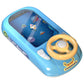 🚗 60% DI SCONTO + SPEDIZIONE GRATUITA! 🎉 Nuovo Volante Giocattolo per Bambini – Luci e Suoni Realistici, Facile Montaggio ✈️🎁📦