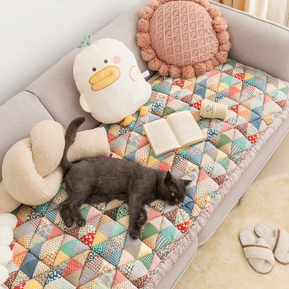 ✨Offerta a tempo limitato🐶Fodera protettiva per divano in cotone Garden Chic