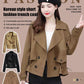 Trench corto alla moda in stile coreano