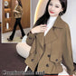 Trench corto alla moda in stile coreano