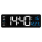 🕔🌡️ Orologio Digitale da Parete 13”/16” – Display Temperatura, Data, Giorno, Luminosità Automatica 10 Livelli, Telecomando, Cavo 3,5m – 11 Varianti 🏠✨