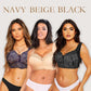 Reggiseno Senza Cuciture in Pizzo con Sostegno Totale (3 Pezzi)