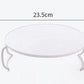 🍽️ Vassoio Pieghevole 2-in-1 per Microonde – Riscalda Due Pietanze Insieme | Manici Cool-Touch Antiscottatura | Silicone Alimentare Senza BPA | Antiscivolo e Salvaspazio | Ø 23,5 × 8,3 cm ✨