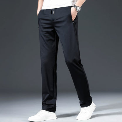 Pantaloni Da Uomo Casuale Dritti Antirughe