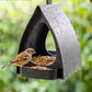 🐦 60% DI SCONTO! 🌿 Mangiatoia per uccelli da appendere con tetto – Resistente alle intemperie, Facile da riempire & Design anti-scoiattolo 🌳