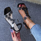 Sandali da Donna Elastico con Strass alla Moda