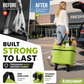 🛒 Borsa Spesa Pieghevole con Ruote 2-in-1 🛍️ | Si Trasforma da Borsa a Trolley con Cerniera 🔄 | Tessuto Oxford 600D Capienza 23L 🧳 | Perfetta per Supermercato e Mercato