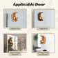 Campanello Eolico Magnetico in Legno - Campanello e Decorazione per Porta