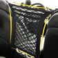 🚗🧹 Rete Elastica Portaoggetti per Auto – 3 Strati, Tessuto Oxford + Nylon, Barriera di Sicurezza Anti-Disturbo, 2 Misure – Per Sedile Posteriore ✨📦