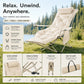 🪑Sedia Pieghevole Regolabile da Esterno  | Poggiagambe Estraibile 🏕️ | Telaio in Acciaio Rinforzato 🛡️ | Ideale per Campeggio e Spiaggia 🏖️