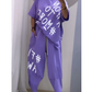 Completo da Donna Comodo e Ampio in Due Pezzi con Maglietta e Pantaloni