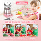 🍳 Mini Cucina Giocattolo per Bambini ✨👨‍🍳 - Set 22 Pezzi | Funzionale & Realistico | Rosa & Blu | Piccoli Chef | Idea Regalo Perfetta | 50% DI SCONTO