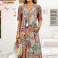 💥Saldi per la festa della mamma 2025 - 44% di sconto🤩Abito midi vivace