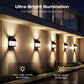 🏮 Lanterna Solare da Parete IP65 con Sensore di Movimento ✨ | Lampada LED da Esterno a Luce Calda con 3 Modalità 💡 | Ricarica Solare Automatica per Giardino, Portico e Patio 🏡