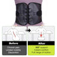 🧘‍♂️Fascia di Supporto Lombare Regolabile  | 🛡️Leggera e Aderente per Schiena e Vita | Comfort Quotidiano, 5 Taglie S–2XL