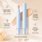 🪄 Penna Correttore 3-in-1 ad Alta Coprenza ✨ | Nasconde Occhiaie e Macchie con Tenuta 24H 💧 | Formula Idratante Cremosa Anti-Pieghe 🌸 | Applicatore Cushion di Precisione 💄