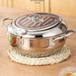 🍳 Friggitrice Profonda in Acciaio Inox 304 | Termometro Integrato per Controllo Temperatura | Filtro e Scarico Olio | 20 o 24 cm 🔥
