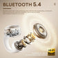 🎧Cuffie Wireless Open-Ear con Clip 🎀| Bluetooth 5.4, Audio Spaziale e Comfort Senza Pressione | Type-C, 4 Ore di Ascolto, Portata 10 m🌸