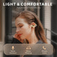 🎧Cuffie Wireless Open-Ear con Clip 🎀| Bluetooth 5.4, Audio Spaziale e Comfort Senza Pressione | Type-C, 4 Ore di Ascolto, Portata 10 m🌸
