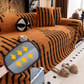 🛋️ Copridivano in Peluche Morbido e Antiscivolo | 9 Colori e 5 Misure, da 180×130 a 180×420 cm 📏 | Protegge da Graffi, Peli e Macchie 🛡️ | Ideale per Bambini e Animali Domestici 🐾 | Lavabile in Lavatrice ✨