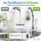 💧 Filtro in Cotone Antispruzzo per Rubinetto Cucina | Trattiene Sedimenti e Ruggine, Acqua Più Pulita 🚰 | Installazione Rapida Senza Attrezzi 🔧 | Confezione da 100 Pezzi ✨