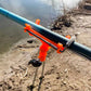 🎣 Portacanna da Pesca da Terra Autobloccante 🐟 | Blocco Rapido a Scatto e Rotazione a 360° 🔄 | Picchetto in Acciaio Inox con Protezione in Gomma 🛡️ | Da Riva e Spiaggia