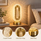 💡 Lampada da Tavolo LED in Cristallo Acrilico ✨ | Controllo Touch e 3 Modalità di Luce 🌟 | Ricaricabile USB Senza Fili per Comodino e Salotto 🛋️