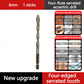 🛠️ Kit Punte da Trapano Eccentriche a 4 Taglienti  | Foratura Precisa per Piastrelle, Muratura e Legno 🧱 | Scarico Rapido Trucioli ⚙️ | Set Multi-Misura 4-12 mm 🔩