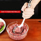 🥩 Utensile Formapolpette in Acciaio Inox 🍽️ | Porzioni Uniformi, Preparazione Rapida & Mani Pulite | Ideale per Pranzi in Famiglia, Cene & Regali | 24 × 6,5 cm