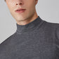 T-shirt da uomo a collo alto
