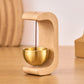 Campanello Eolico Magnetico in Legno - Campanello e Decorazione per Porta