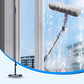 🪟 Tergivetro per Finestre con Manico Telescopico 120 cm | Spugna + Lama Raschiante 2 in 1 🧽 | Finestre in Alto Pulite Senza Aloni, Senza Uscire 🏙️ | Leggero, PP e Ferro, 447 g ✨