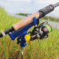 🎣 Portacanna da Pesca da Terra Autobloccante 🐟 | Blocco Rapido a Scatto e Rotazione a 360° 🔄 | Picchetto in Acciaio Inox con Protezione in Gomma 🛡️ | Da Riva e Spiaggia