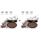 🤩 Deluxe BrowPro Stamp Set – Timbro Polvere Sopracciglia con Pennello, Waterproof 24H, Effetto Naturale & Definito – 3 Tonalità 💧💄