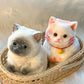 Giocattolo Antistress Carino e Morbido Squishy a Forma di Gatto