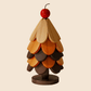 🎄 Sottopentole ad Albero di Natale in Legno Naturale | Apertura Automatica a Gravità 🔥 | Resistenti al Calore per Piatti e Pentole Calde 🍲 | Con Supporto Decorativo, Set da 3 o 4 Pezzi 🎁 | Bambù Moso, per Tavola e Cucina ✨