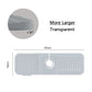 🚰 Tappetino Paraspruzzi in Silicone per Lavello – Drenaggio Automatico | Mantiene il Piano Asciutto | Lavabile & Arrotolabile | Porta Spugna & Sapone | Misure L/XL ✨