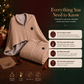🔥 Mantella Scialle Coperta Riscaldata USB con Zip 🧣 | 3 Livelli di Calore 45-65°C e Caldo Rapido in 15s ⚡ | Morbida e Indossabile per Casa, Ufficio e Viaggio, 150×80cm 🛋️