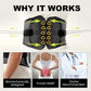 🧘‍♂️Fascia di Supporto Lombare Regolabile  | 🛡️Leggera e Aderente per Schiena e Vita | Comfort Quotidiano, 5 Taglie S–2XL