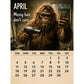 🦶 Calendario 2027 La Vita Quotidiana di Bigfoot 🌲😄 - 12 Illustrazioni Esclusive | Formato A4 | Carta Premium | Spirale | Regalo Perfetto | 50% DI SCONTO