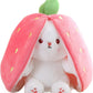 Peluche con Coniglietto di Fragola per Pasqua