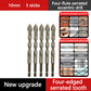 🛠️ Kit Punte da Trapano Eccentriche a 4 Taglienti  | Foratura Precisa per Piastrelle, Muratura e Legno 🧱 | Scarico Rapido Trucioli ⚙️ | Set Multi-Misura 4-12 mm 🔩