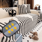 🛋️ Copridivano in Peluche Morbido e Antiscivolo | 9 Colori e 5 Misure, da 180×130 a 180×420 cm 📏 | Protegge da Graffi, Peli e Macchie 🛡️ | Ideale per Bambini e Animali Domestici 🐾 | Lavabile in Lavatrice ✨